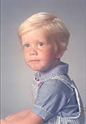 Portrait of Seth Alberty as a 2 year old boy
